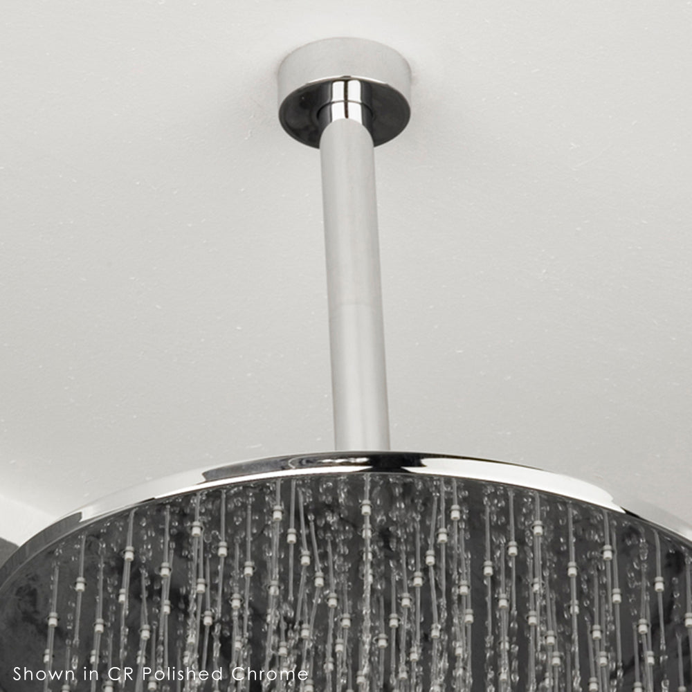 Ceiling-mounted square shower arm, 8"H - Maison&Co.