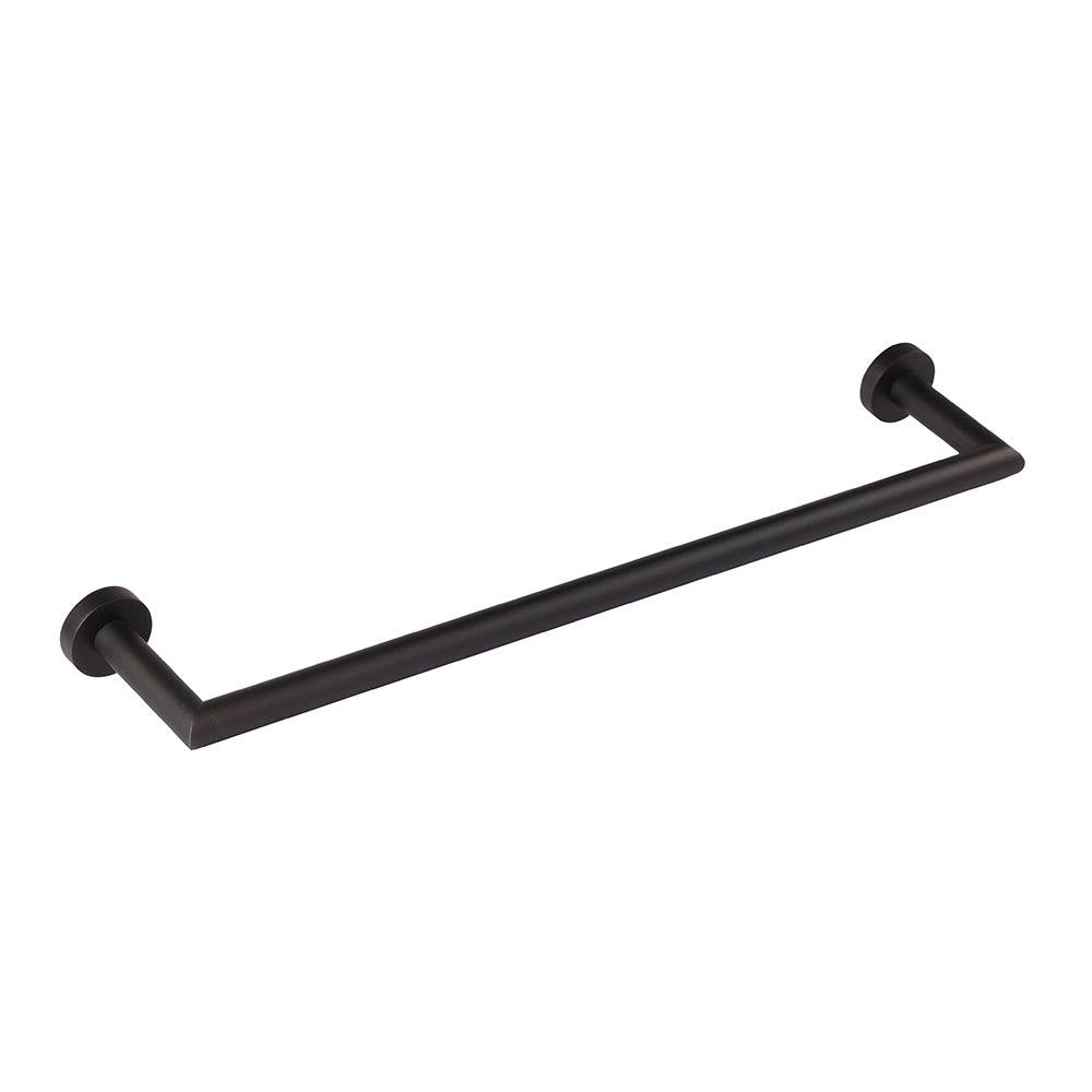 Wall-mount towel bar made of chrome plated brass  W:19 3/4",D: 3 5/8" - Maison&Co.