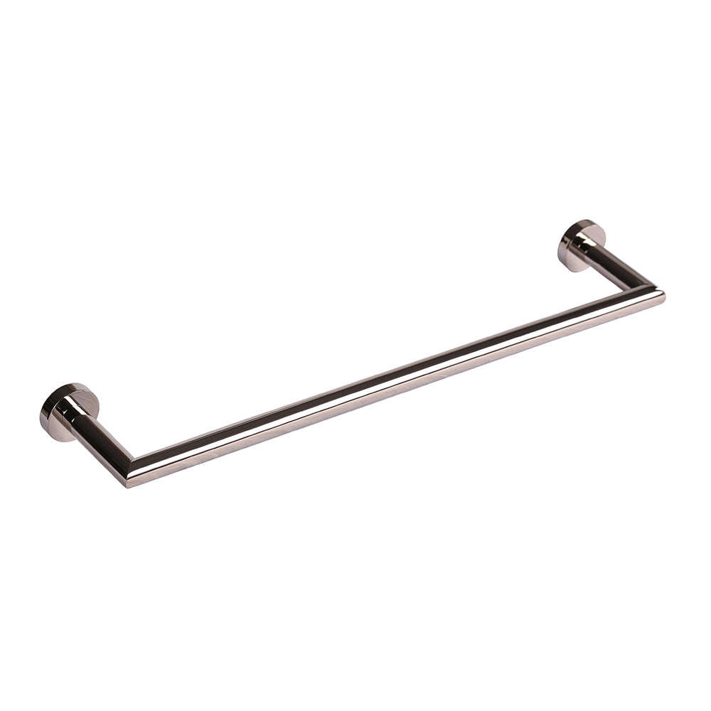 Wall-mount towel bar made of chrome plated brass  W:19 3/4",D: 3 5/8" - Maison&Co.