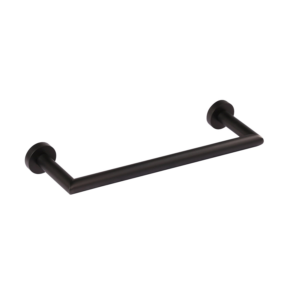 Wall-mount towel bar made of chrome plated brass  W:12",D: 3 5/8" - Maison&Co.