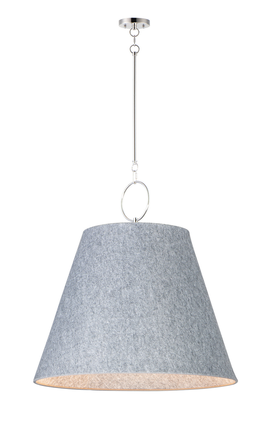 Maxim - 14438GYSN - One Light Pendant - Acoustic - Satin Nickel