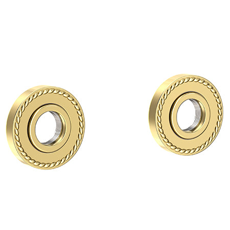 Grab Bar Decorative Rings & Mounting Kit in Multiple Finishes - Maison&Co.