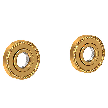 Grab Bar Decorative Rings & Mounting Kit in Multiple Finishes - Maison&Co.