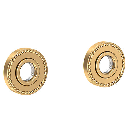 Grab Bar Decorative Rings & Mounting Kit in Multiple Finishes - Maison&Co.
