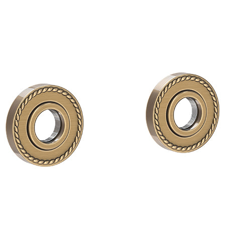 Grab Bar Decorative Rings & Mounting Kit in Multiple Finishes - Maison&Co.