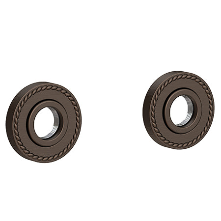 Grab Bar Decorative Rings & Mounting Kit in Multiple Finishes - Maison&Co.