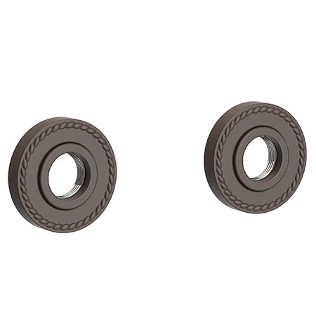 Grab Bar Decorative Rings & Mounting Kit in Multiple Finishes - Maison&Co.
