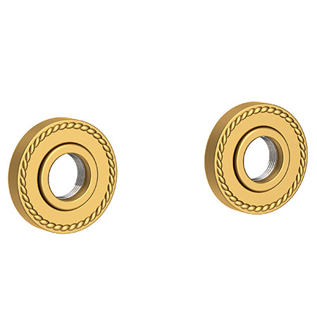 Grab Bar Decorative Rings & Mounting Kit in Multiple Finishes - Maison&Co.