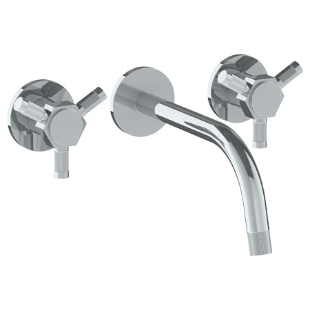 Wall Mounted 3 Hole Lavatory Set With 8 1/4" Spout - Maison&Co.