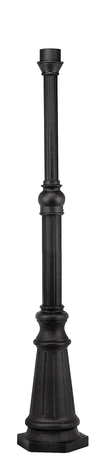 Hinkley - 6638BK - Post - 6.5Ft Post With Cast Aluminum Base - Black