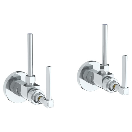 Lavatory Angle Stop Kit -1/2" Compression X 3/8" Od Compression - Maison&Co.