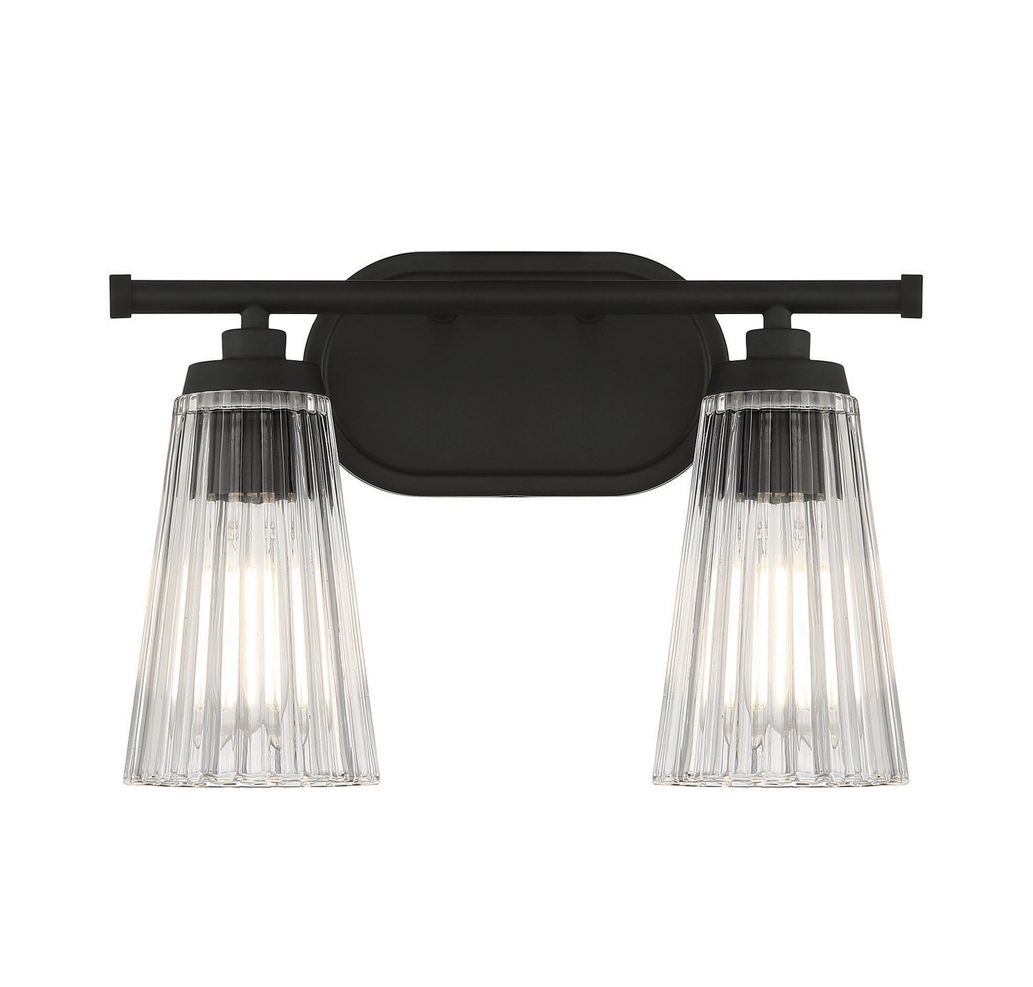 Savoy House - 8-1745-2-BK - Two Light Bathroom Vanity - Chantilly - Matte Black