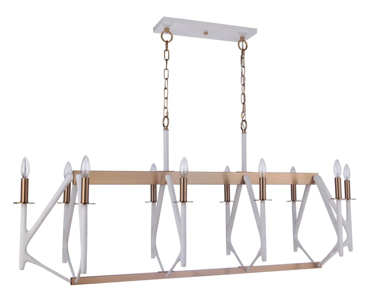 Craftmade - 55570 - The Reserve Ten Light Island Pendant in Mulltiple Finishes - The Reserve