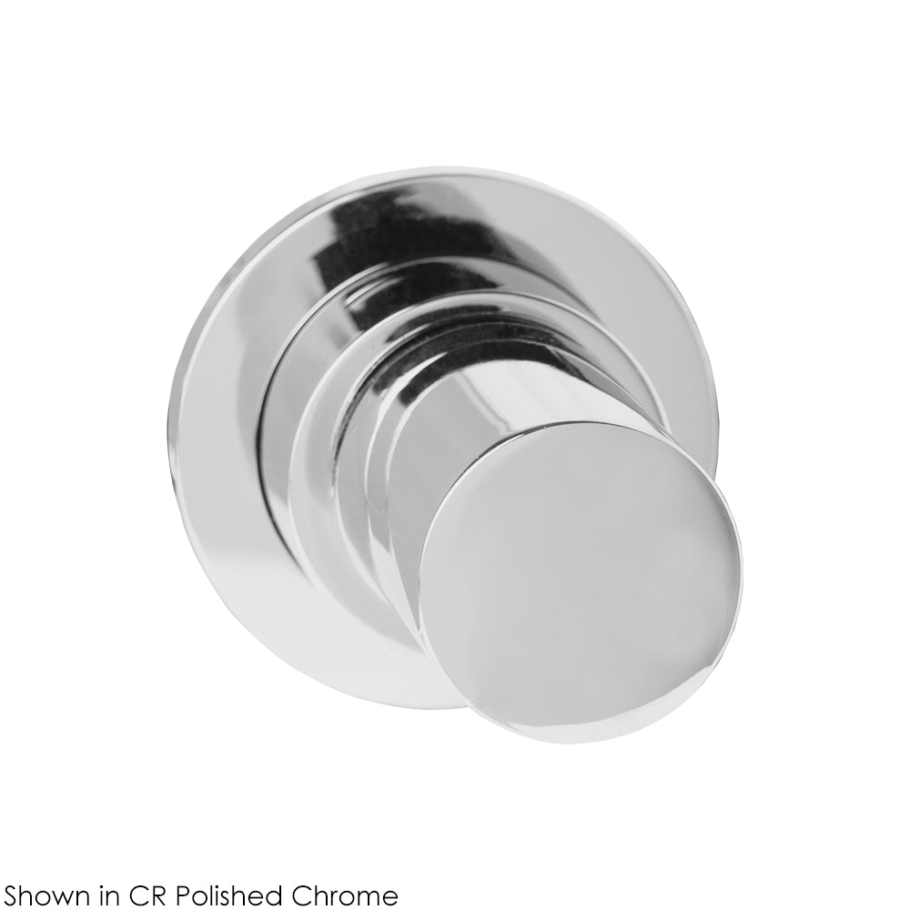 TRIM ONLY - Built-in single-lever mixer with round escutcheon, requires remote pressure balancing valve  for shower applications. Water flow rate: 4.8 gpm at 60 psi. - Maison&Co.