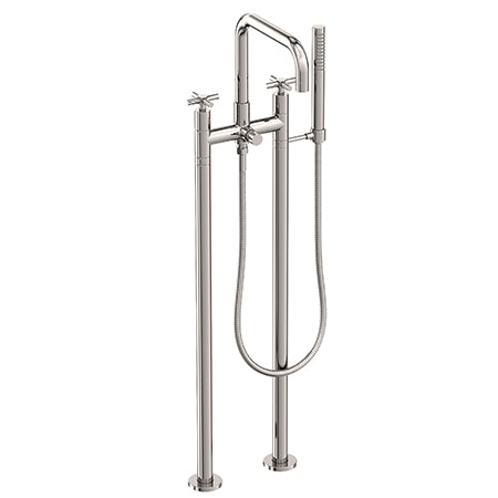 Exposed Tub & Hand Shower Set W/Risers in Multiple Finishes - Maison&Co.