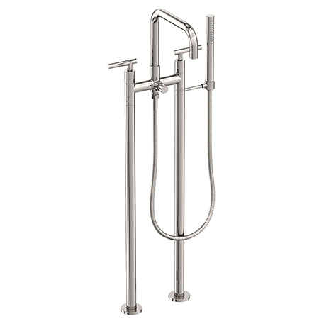 Exposed Tub & Hand Shower Set W/Risers in Multiple Finishes - Maison&Co.