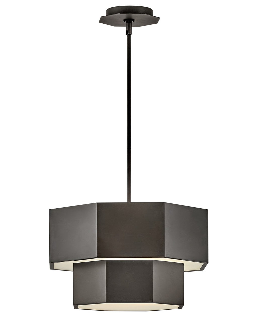 Hinkley - 46991BX - LED Convertible Flush Mount - Facet - Black Oxide