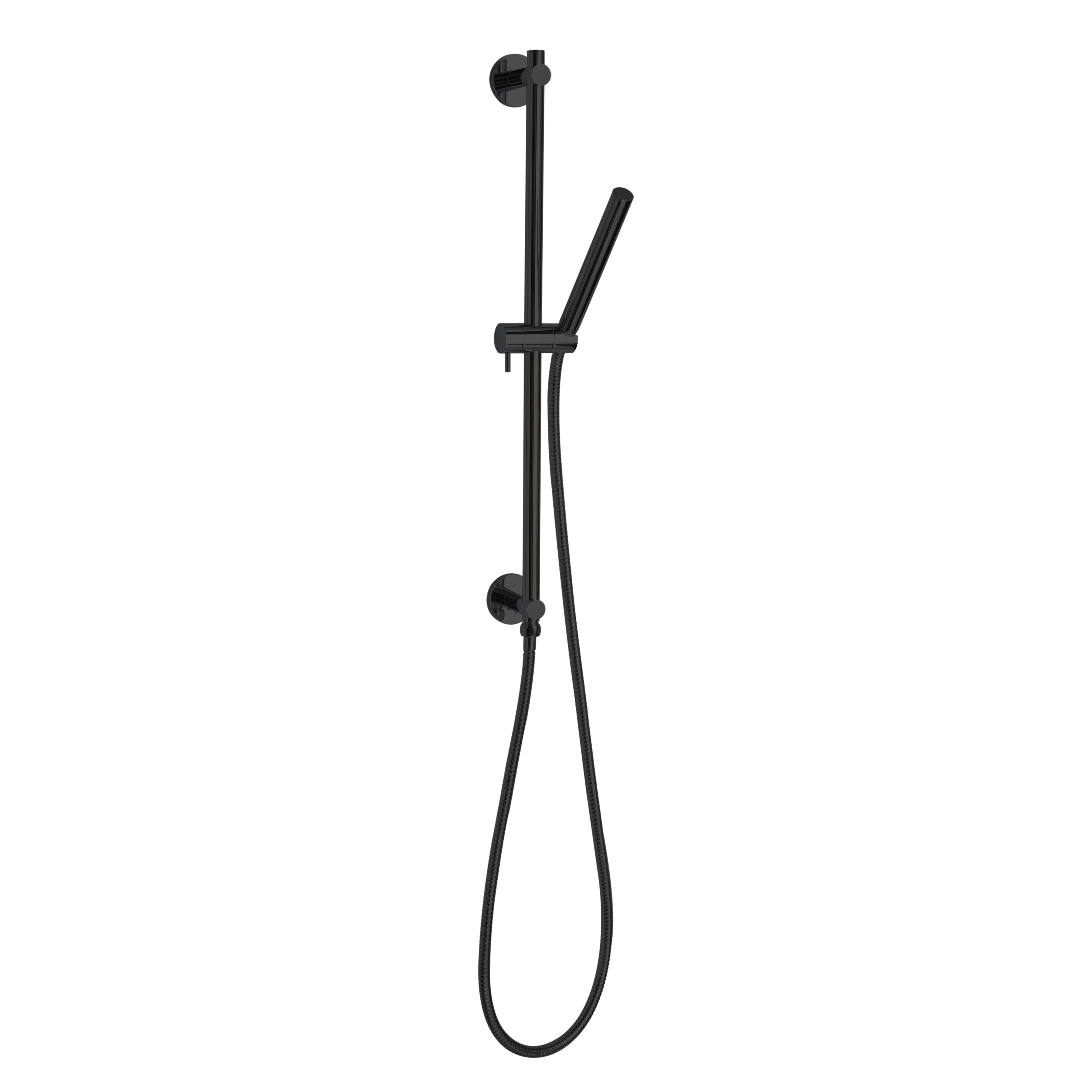 Hand Shower Kit (Round) - Handshower + Shower Rail + Hose - Maison&Co.