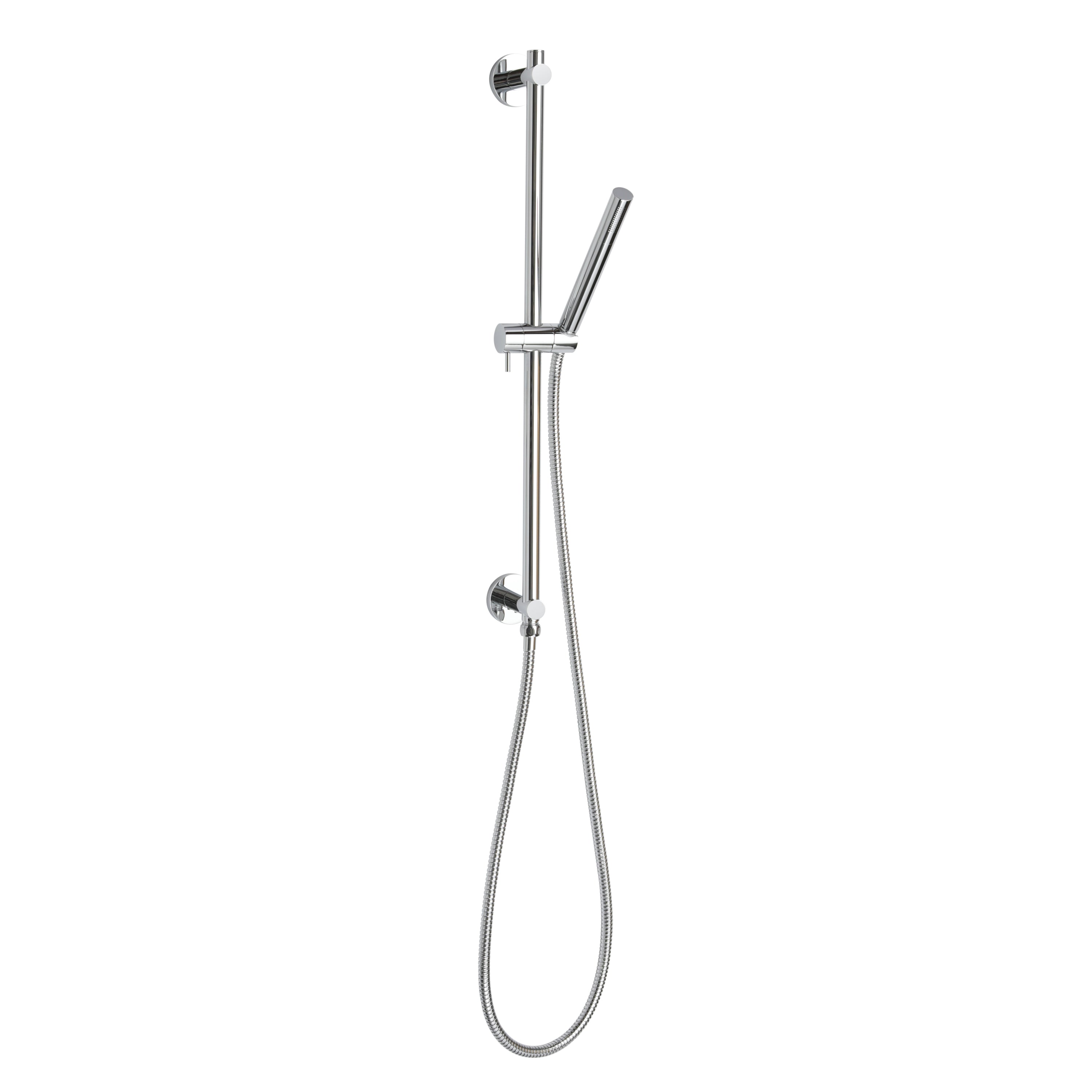 Hand Shower Kit (Round) - Handshower + Shower Rail + Hose - Maison&Co.