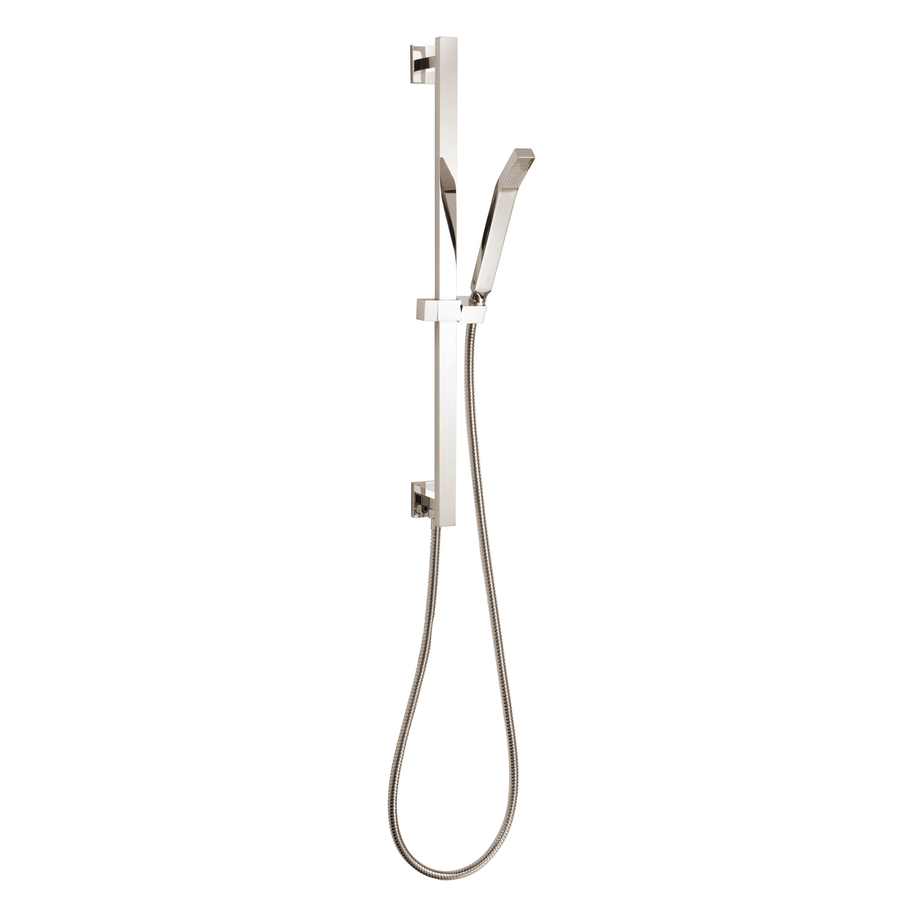 Hand Shower Kit (Square) - Handshower + Shower Rail + Hose - Maison&Co.