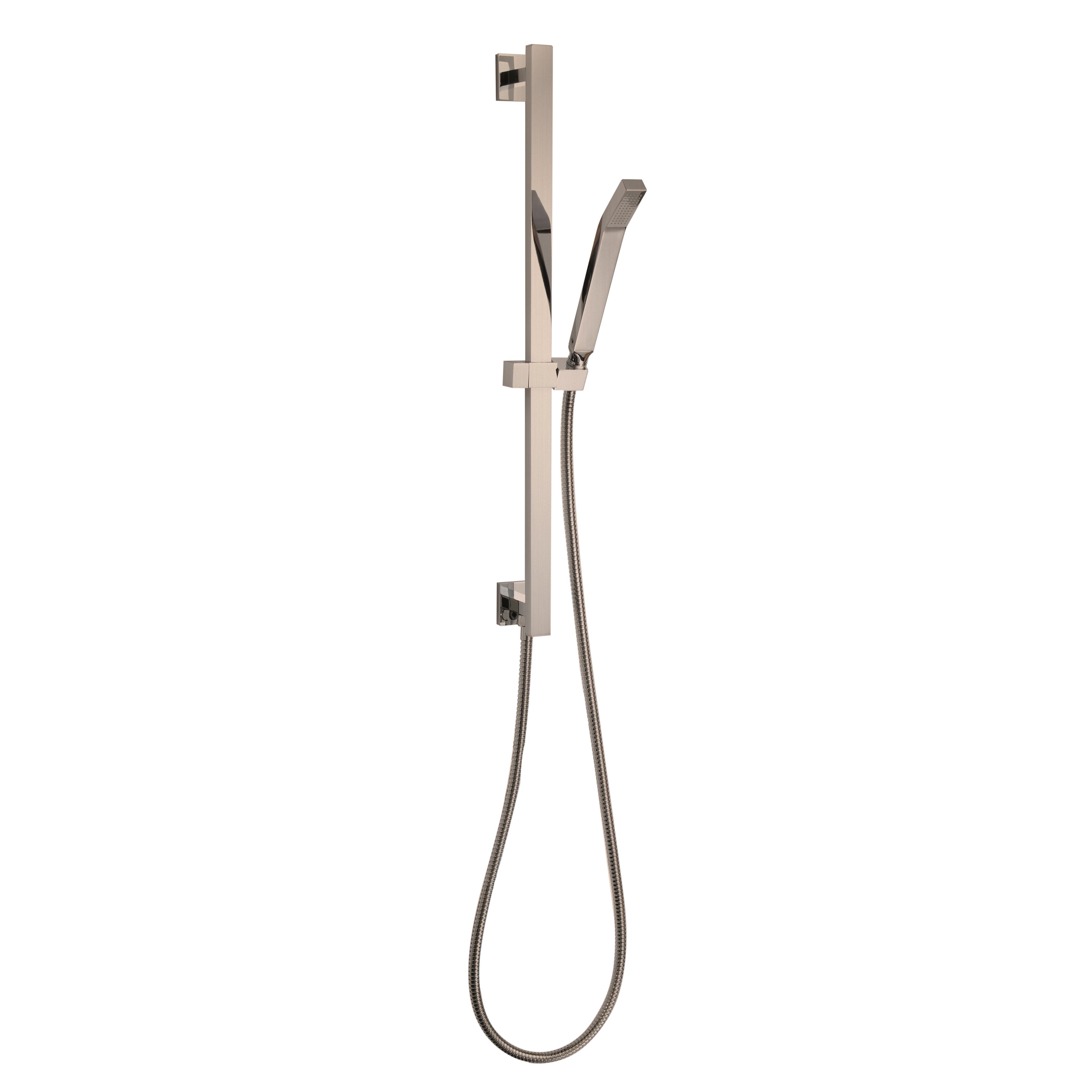 Hand Shower Kit (Square) - Handshower + Shower Rail + Hose - Maison&Co.
