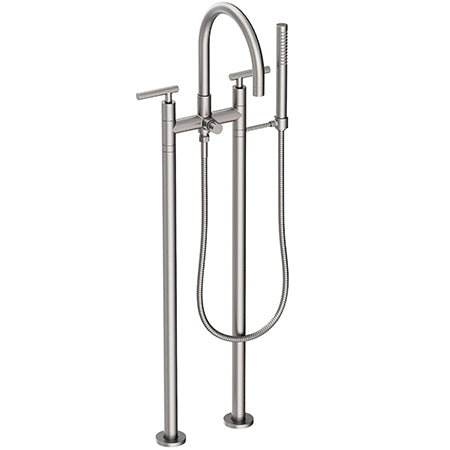 Exposed Tub & Hand Shower Set W/Risers in Multiple Finishes - Maison&Co.