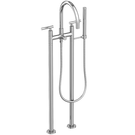 Exposed Tub & Hand Shower Set W/Risers in Multiple Finishes - Maison&Co.