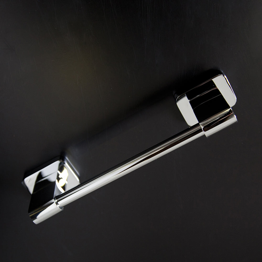 Wall mount towel bar made of chrome plated brass W: 20 1/4", D: 2 5/8" - Maison&Co.