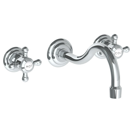 Wall Mounted 3 Hole Lavatory Set With 8 3/8" Ctc Spout - Maison&Co.