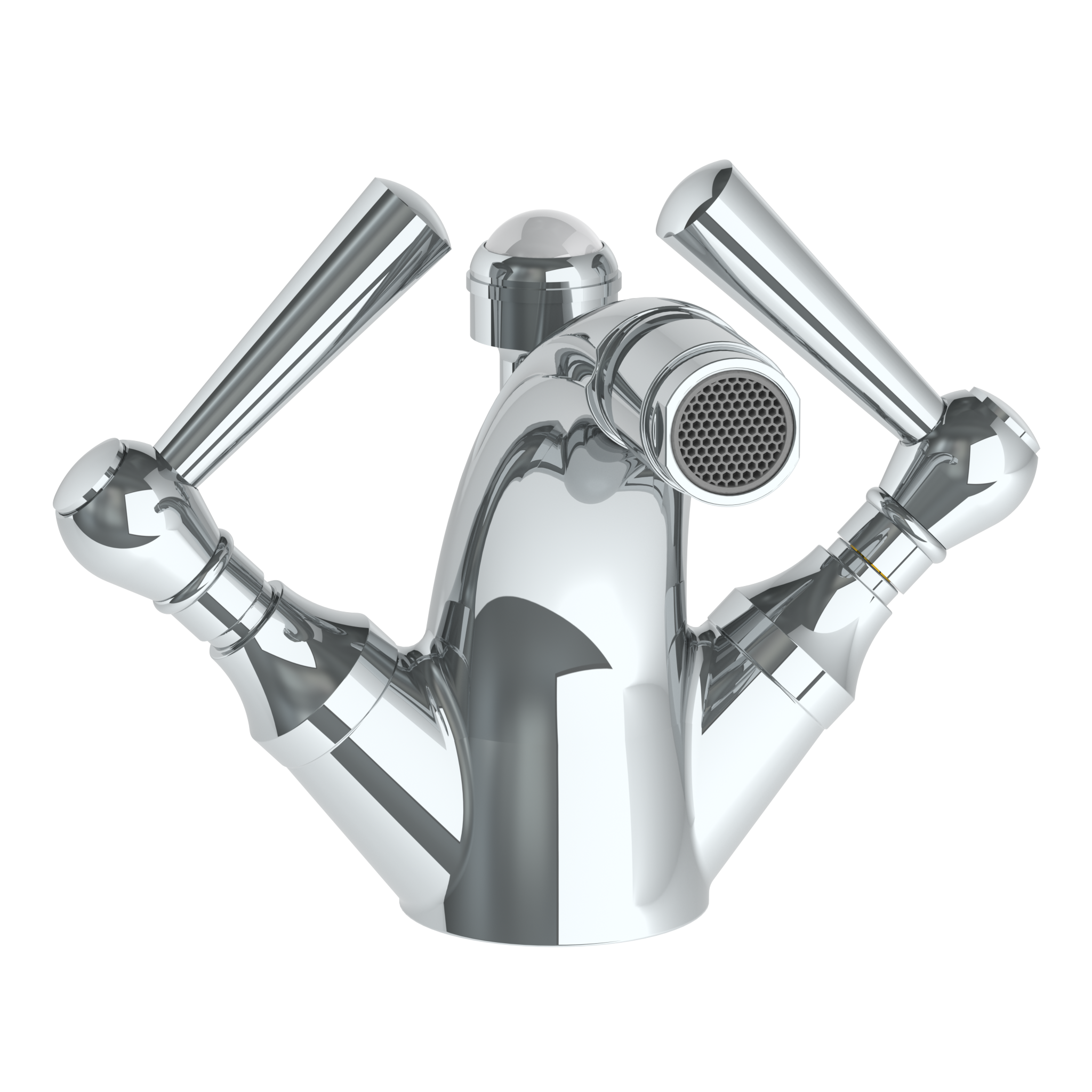 Deck Mounted Monoblock Bidet Mixer - Maison&Co.
