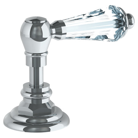 Trim For Deck Mounted Valve.  Plain Porcelain Button - Maison&Co.