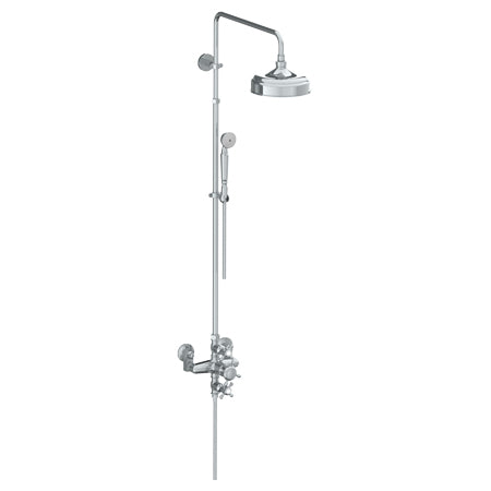 Wall Mounted Exposed Thermostatic Shower With Hand Shower Set - Maison&Co.