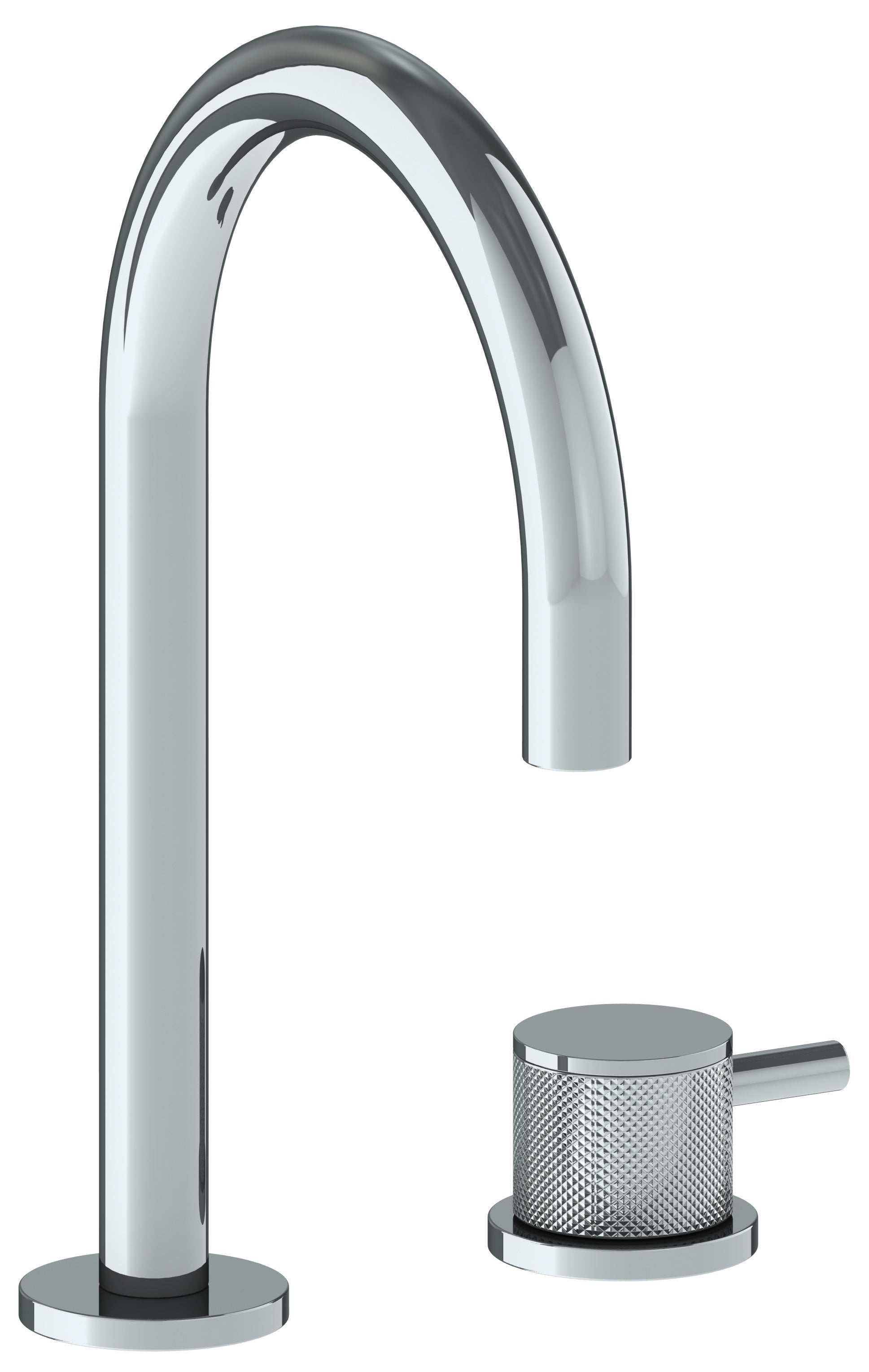 Deck Mounted 2 Hole Gooseneck Lavatory Set - Maison&Co.
