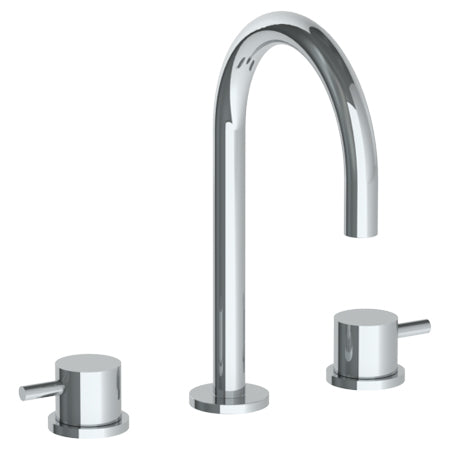 Deck Mounted 3 Hole Gooseneck Lavatory Set - Maison&Co.