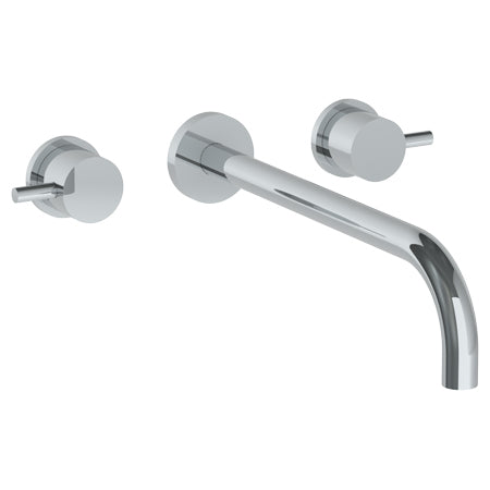 Wall Mounted 3 Hole Lavatory Set With 11 7/8" Spout - Maison&Co.