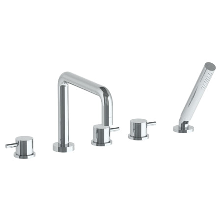 Deck Mounted 5 Hole Square Bath Set - Maison&Co.