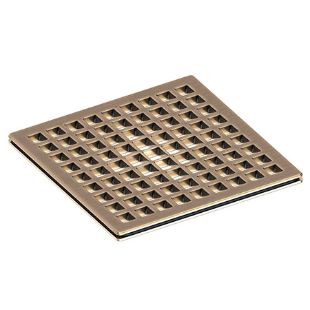 4" Square Shower Drain in Multiple Finishes - Maison&Co.