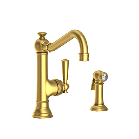 Single Handle Kitchen Faucet With Side Spray in Multiple Finishes - Maison&Co.