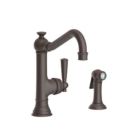 Single Handle Kitchen Faucet With Side Spray in Multiple Finishes - Maison&Co.
