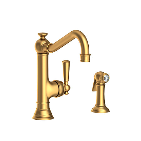 Single Handle Kitchen Faucet With Side Spray in Multiple Finishes - Maison&Co.
