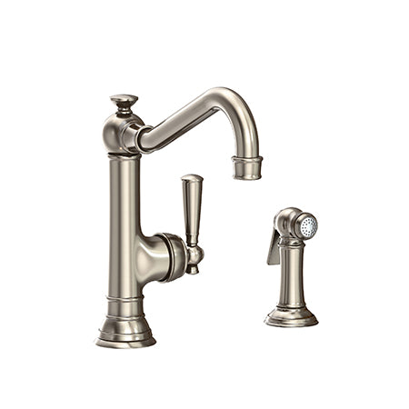 Single Handle Kitchen Faucet With Side Spray in Multiple Finishes - Maison&Co.