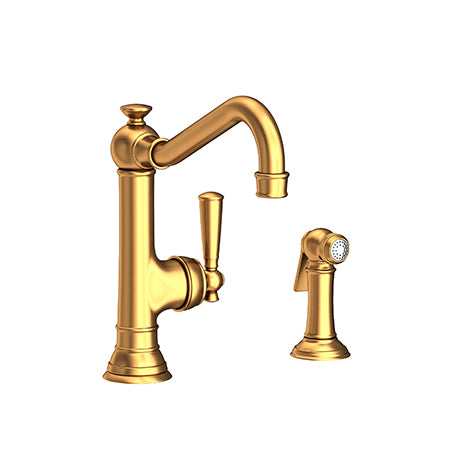 Single Handle Kitchen Faucet With Side Spray in Multiple Finishes - Maison&Co.
