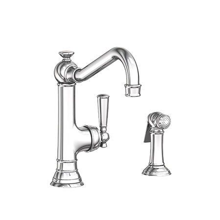 Single Handle Kitchen Faucet With Side Spray in Multiple Finishes - Maison&Co.