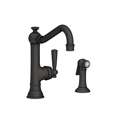 Single Handle Kitchen Faucet With Side Spray in Multiple Finishes - Maison&Co.