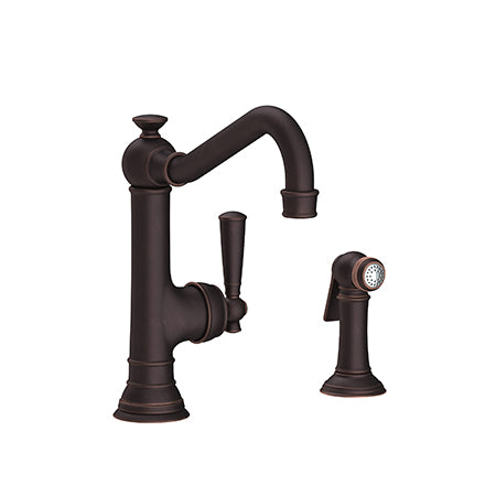 Single Handle Kitchen Faucet With Side Spray in Multiple Finishes - Maison&Co.