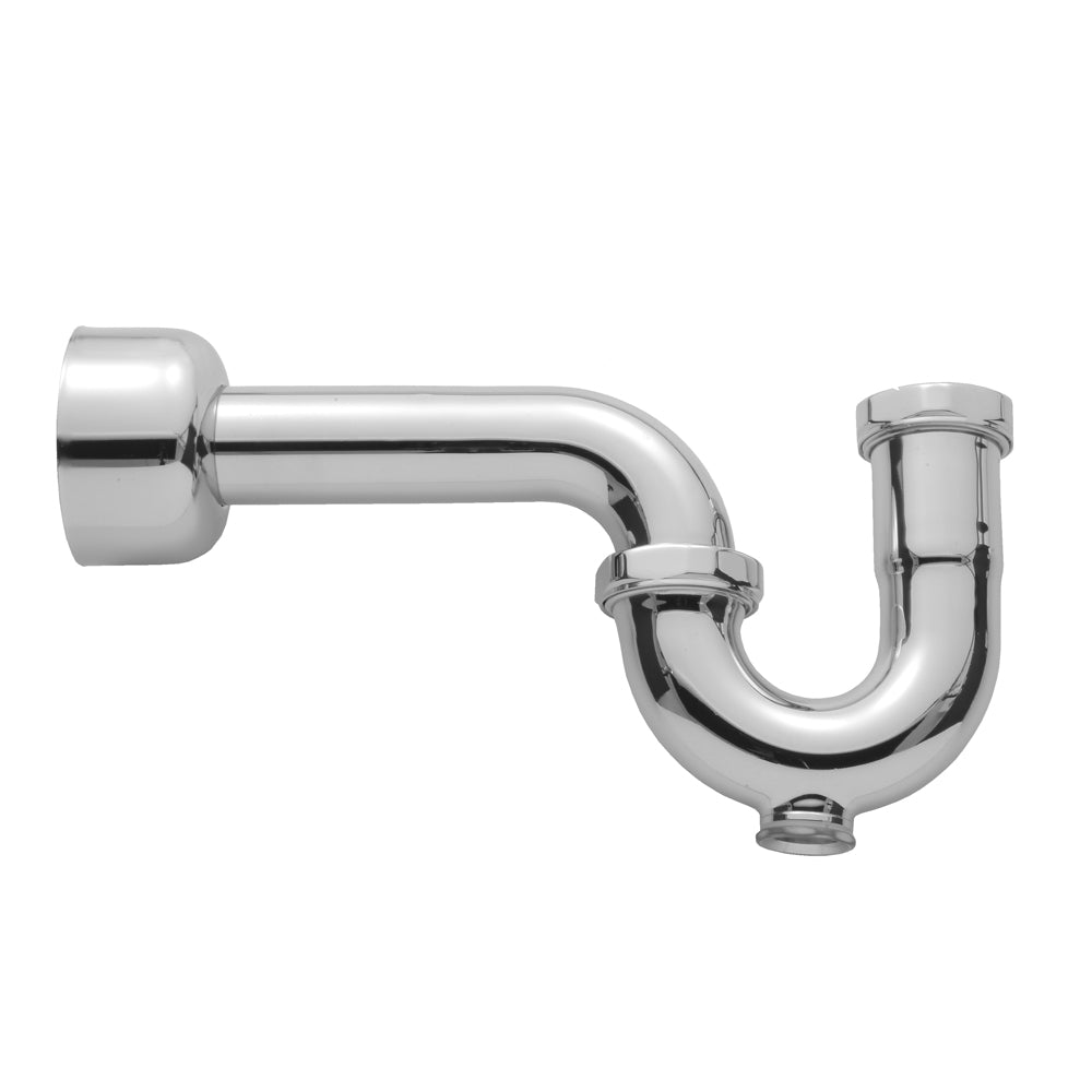 P Trap with 1 ½" Round Box Escutcheon and Clean Out Plug in Multiple Finishes - Maison&Co.