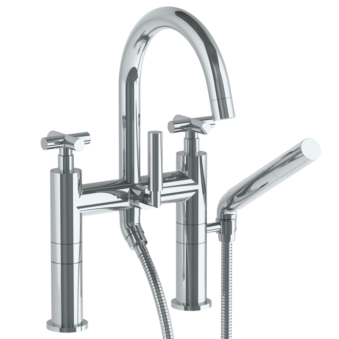 Deck Mounted Exposed Bath Set With Hand Shower - Maison&Co.