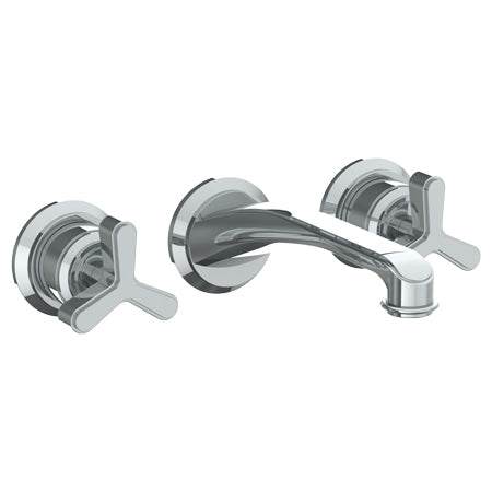 Wall Mounted 3 Hole Lavatory Set With 8" Ctc Spout - Maison&Co.