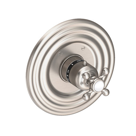 3/4" Round Thermostatic Trim Plate With Handle in Multiple Finishes - Maison&Co.