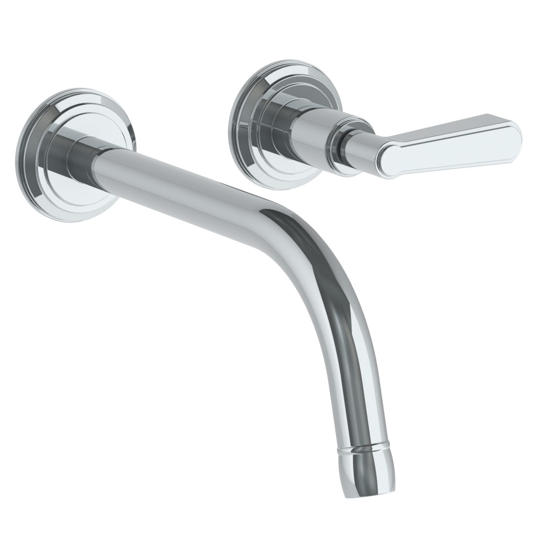 Wall Mounted 2 Hole Lavatory Set With 8 1/8" Ctc Spout - Maison&Co.